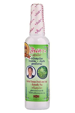 KRISTALLER Jinda Herb Растительная сыворотка для волос против выпадения / Serum Fresh Mee Leaf, 120 мл #1120973
