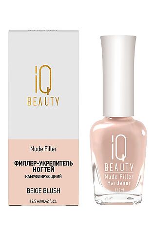 KRISTALLER IQ Beauty Филлер-укрепитель с камуфлирующим эффектом / Nude Filler 03 Beige Blush, глянцевый финиш, 12,5 мл #1120978