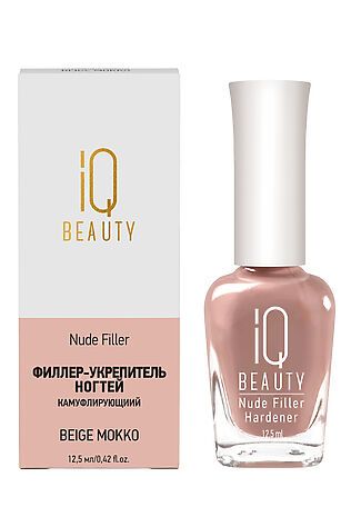 KRISTALLER IQ Beauty Филлер-укрепитель с камуфлирующим эффектом / Nude Filler 04 Beige Mokko, глянцевый финиш, 12,5 мл #1120979