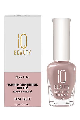 KRISTALLER IQ Beauty Филлер-укрепитель с камуфлирующим эффектом / Nude Filler 06 Rose Taupe, глянцевый финиш, 12,5 мл #1120982