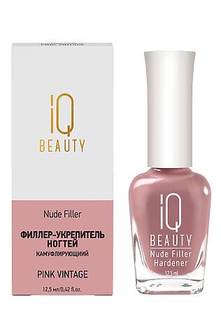 KRISTALLER IQ Beauty Филлер-укрепитель с камуфлирующим эффектом / Nude Filler 01 Pink Vintage, глянцевый финиш, 12,5 мл #1121082