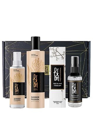 KRISTALLER BeOn Уценка Подарочный набор для ухода за телом №14 / Royal Summer Passion (гель 260 мл + мист 105 мл + масло 50 мл). #1122367