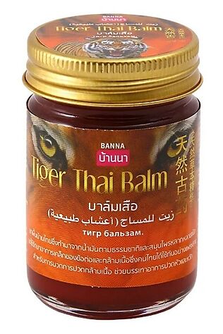 KRISTALLER Banna Уценка Тигровый черный бальзам / Tiger Thai Balm, 50 г #1122370