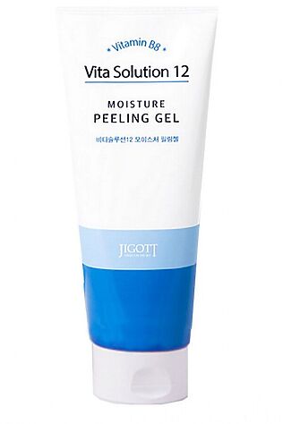 KRISTALLER Jigott Уценка Увлажняющий пилинг-гель для лица / Vita Solution 12 Moisture Peeling Gel, 180 мл #1122393