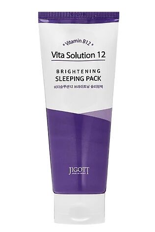 KRISTALLER Jigott Уценка Осветляющая ночная маска для лица / Vita Solution 12 Brightening Sleeping Pack, 180 мл #1122394
