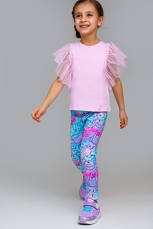 PLAYTODAY Фуфайка трикотажная для девочек (футболка) #1122506