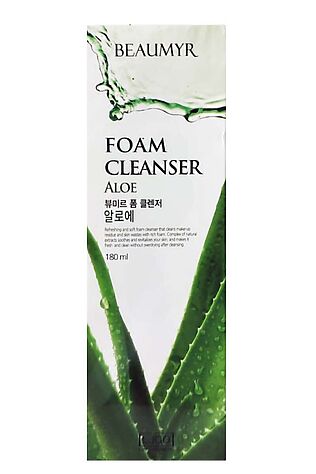 KRISTALLER BEAUMYR Пенка для умывания с экстрактом алоэ / Aloe Foam Cleansing, 180 мл #1122550