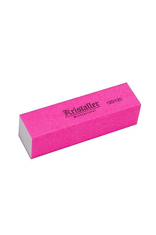 KRISTALLER Kristaller Бафик для шлифовки ногтей, неоново-розовый #1122751