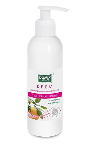 KRISTALLER Domix Green Уценка Крем для ног размягчающий мозоли с лимоном, 200 мл #1122875