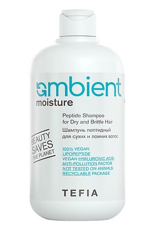 KRISTALLER TEFIA Ambient Шампунь пептидный для сухих и ломких волос / Peptide Shampoo for Dry and Brittle Hair, 250 мл #1123816