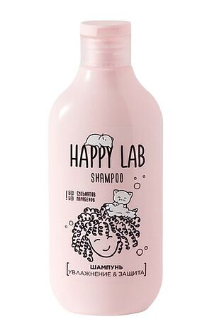 KRISTALLER Happy Lab Шампунь увлажнение и защита, 300 мл #1123824
