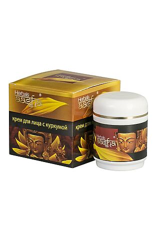 KRISTALLER Aasha Herbals Крем для лица с куркумой, 50 мл #1124104