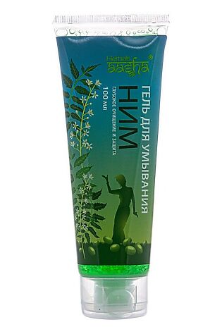 KRISTALLER Aasha Herbals Гель для умывания ним глубокое очищение и защита, 100 мл #1124108