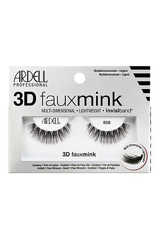 KRISTALLER Ardell Накладные ресницы / 3D Faux Mink 858, норка #1124448