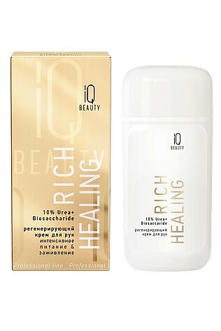 KRISTALLER IQ Beauty Крем для рук регенерирующий с мочевиной и биосахаридом / Rich Healing, 100 мл #1125987