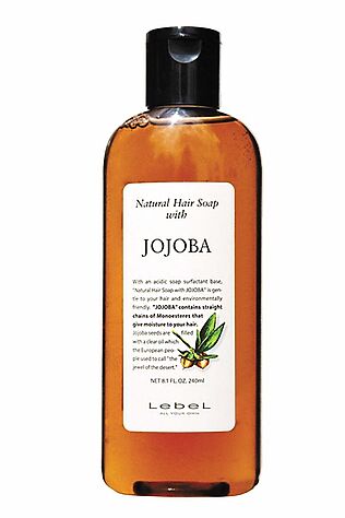 KRISTALLER Lebel Шампунь натуральный увлажняющий / Natural Hair Soap Jojoba, 240 мл #1126364