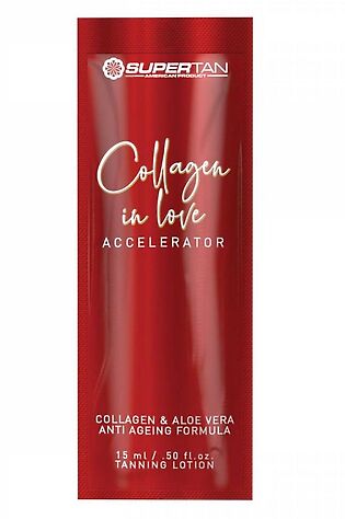 KRISTALLER SuperTan Омолаживающий ускоритель загара с коллагеном и маслом гардении / Collagen in love, 15 мл #1127157