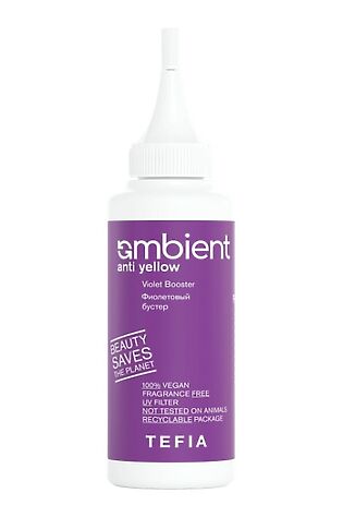KRISTALLER TEFIA Ambient Фиолетовый Бустер для волос / Anti Yellow Violet Booster, 120 мл #1128216