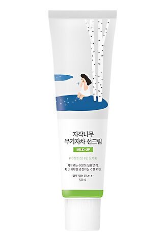 KRISTALLER ROUND LAB Увлажняющий солнцезащитный крем с березовым соком / Birch Juice Moisturizing Mild-Up Sunscreen SPF50+ PA++++, 50 мл #1128324