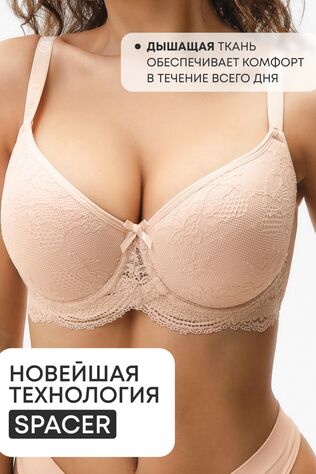 НАТАЛИ Бюстгальтер 2300 кружевной SPACER OIRO #1128388