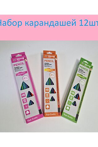 НАТАЛИ Карандаш простой 12шт 60941 #1128549