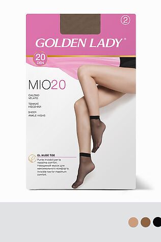 GOLDEN LADY Носки, 2 п. #1128983