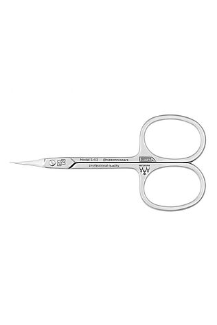 KRISTALLER Nippon Nippers Ножницы маникюрные для кутикулы / S-03, 90 мм #1130007