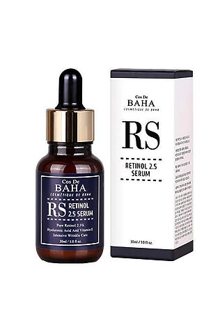 KRISTALLER Cos De BAHA Сыворотка для лица омолаживающая с ретинолом / RS Retinol 2,5 Serum, 30 мл #1130074