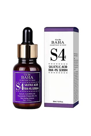 KRISTALLER Cos De BAHA Сыворотка для лица с салициловой кислотой / S4 Salicylic Acid 4% Serum, 30 мл #1130076