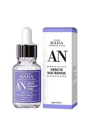 KRISTALLER Cos De BAHA Сыворотка против пигментации с арбутином и ниацинамидом / AN Arbutin 5%+Niacinamide 5% Serum, 30 мл #1130081