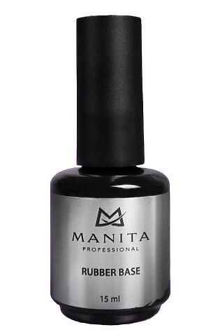 KRISTALLER Manita Professional База для гель-лака каучуковая / Rubber, 15 мл #1130097