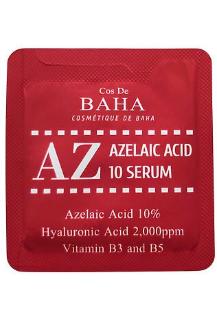 KRISTALLER Cos De BAHA Противовоспалительная сыворотка для лица с азелаиновой кислотой / Azelaic Acid 10 Serum Sample (AZ), 1.5 мл #1130099