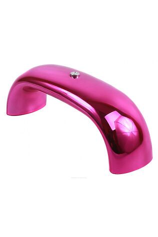 KRISTALLER Nail Art Лампа для маникюра LED, 9 Вт, розовый #1130412