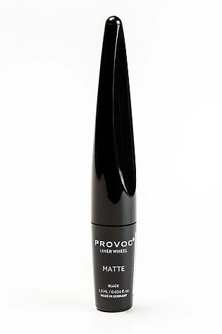 KRISTALLER Provoc Жидкая подводка для глаз с роликом / Eyeliner Wheel 01 Matte Black, черный матовый #1130527