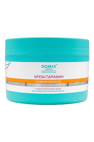 KRISTALLER Domix Green Professional Крем-парафин с аминокислотами шелка «Сладкий апельсин», 200 мл #1130564