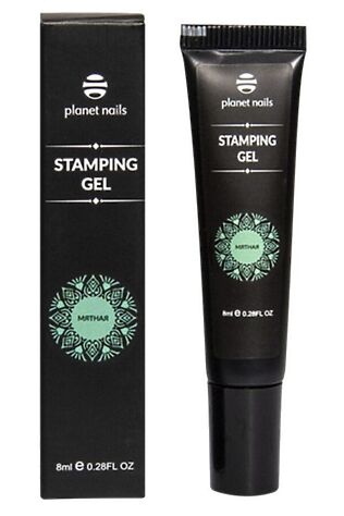 KRISTALLER Planet Nails Гель-краска / Stamping Gel, мятный, 8 мл #1130582