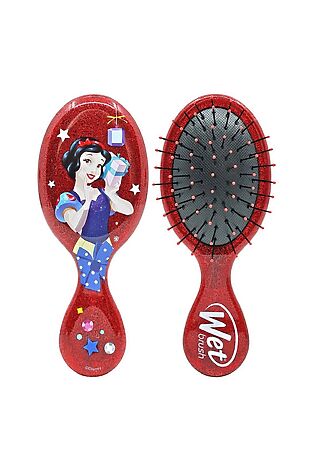 KRISTALLER Wet Brush Расчёска для спутанных волос / Disney Mini Detangler Glitter Ball Snow White BWR832SNOWG #1130604