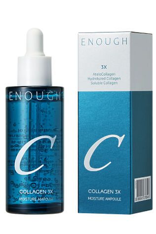KRISTALLER Enough Сыворотка для лица увлажняющая с коллагеном / Collagen 3X Moisture Ampoule, 100 мл #1130984