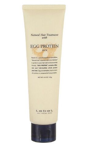 KRISTALLER Lebel Маска для волос питательная / Natural Egg Protein, 140 г #1131640