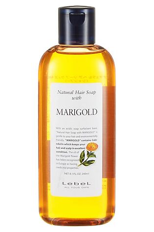 KRISTALLER Lebel Шампунь натуральный для жирной кожи головы / Natural Hair Soap Marigold, 240 мл #1131642