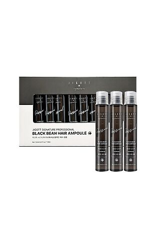 KRISTALLER Jigott Ампульный филлер для волос с экстрактом черной фасоли / Signature Professional Black Bean Hair Ampoule, 10 шт. x 13 мл #1132991