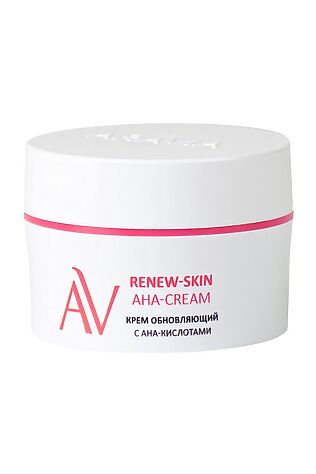 KRISTALLER Aravia Laboratories Крем для лица обновляющий с АНА-кислотами / Renew-Skin AHA-Cream, 50 мл #1135604