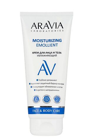 KRISTALLER Aravia Laboratories Крем для лица и тела увлажняющий / Moisturizing Emollient, 200 мл #1135607