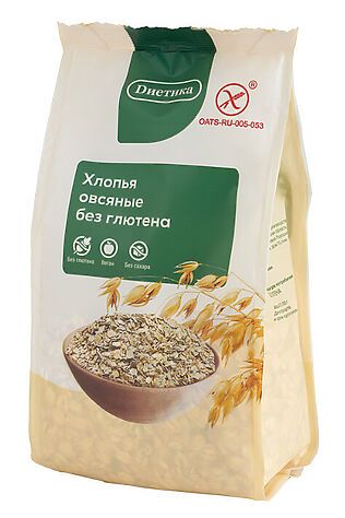 ЭКО-ПРОДУКТЫ Хлопья овсяные 'Диетика' 300г #1136952