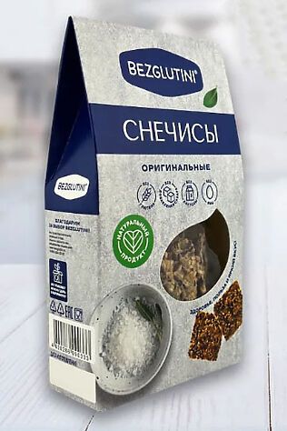 ЭКО-ПРОДУКТЫ Хлебцы 'Снечисы' оригинальные Bezglutini 70г #1136967