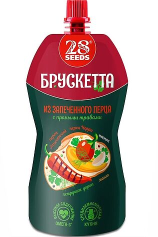 ЭКО-ПРОДУКТЫ Брускетта из Запеченного перца с пряными травами 150г #1137001