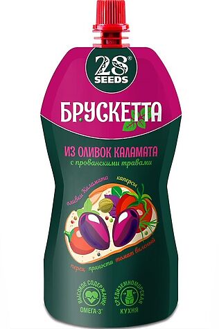 ЭКО-ПРОДУКТЫ Брускетта из оливок Каламата с прованскими травами 150г #1137003