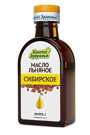 ЭКО-ПРОДУКТЫ Масло льняное 'Сибирское' 200мл #1175856