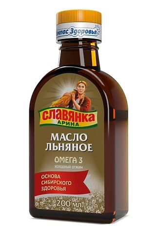 ЭКО-ПРОДУКТЫ Масло льняное 'Славянка Арина' 200мл #1175858