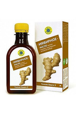 ЭКО-ПРОДУКТЫ Масло льняное 'Имбирное' 200мл #1175876